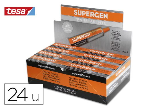 Cola supergen contacto 45 cc -unidade , Supergen , 28027 , 4042448130280